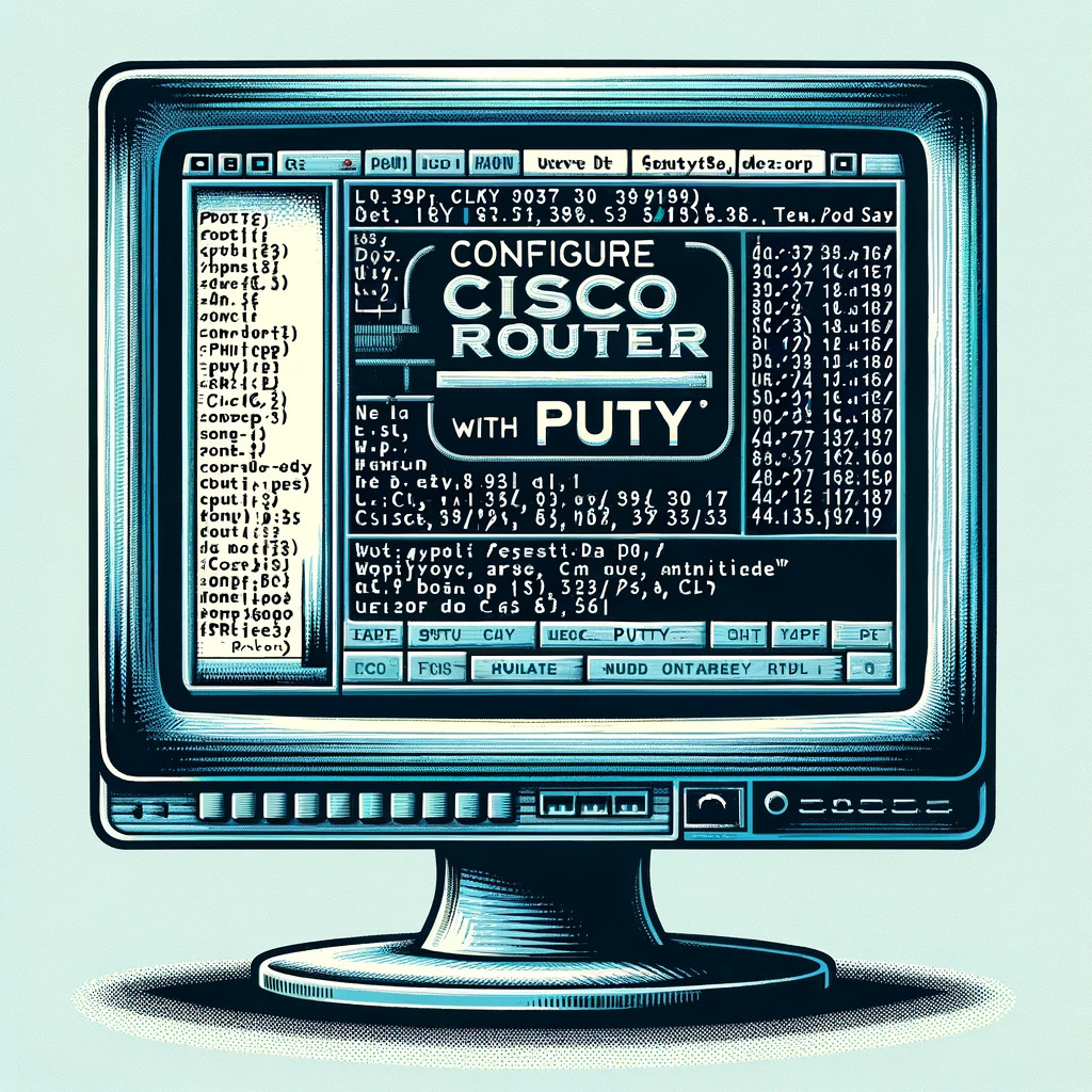 Configure Cisco Router With Putty