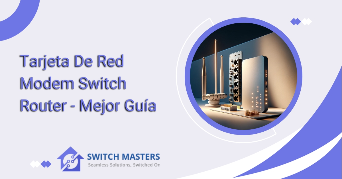 Tarjeta De Red Modem Switch Router