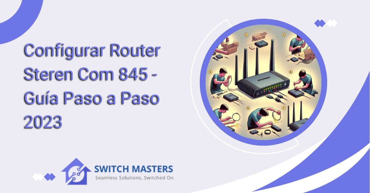 Configurar Router Steren Com 845