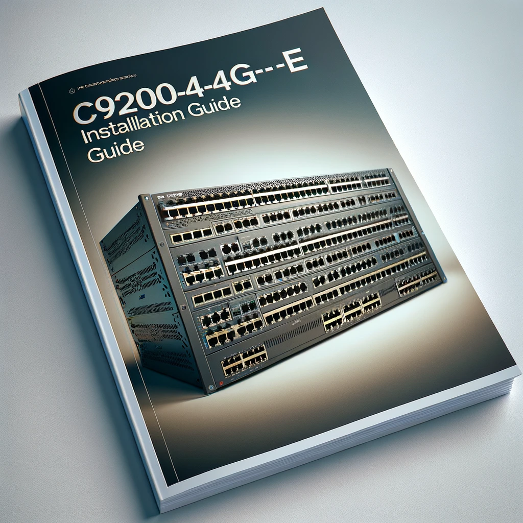C9200l-48T-4G-E Installation Guide 